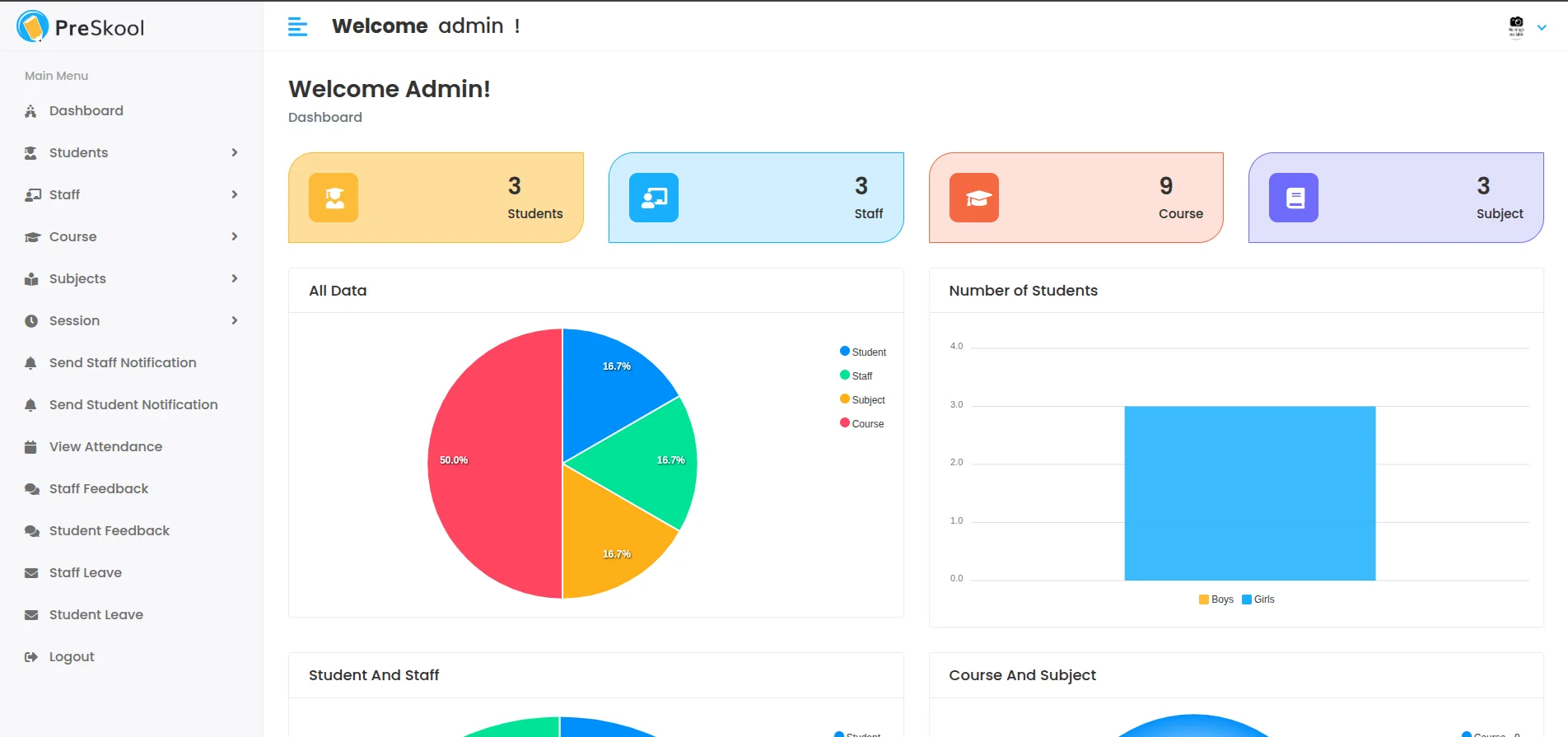 Student Management System — Django